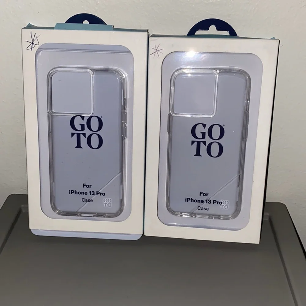 iPhone 13 Pro clear gel case. OFFER$ WELCOME
